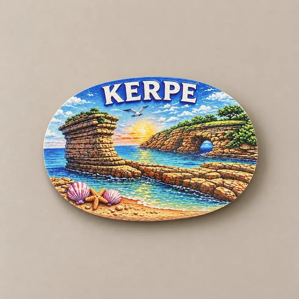 Kerpe Oval tek katlı magnet – By Bro Design