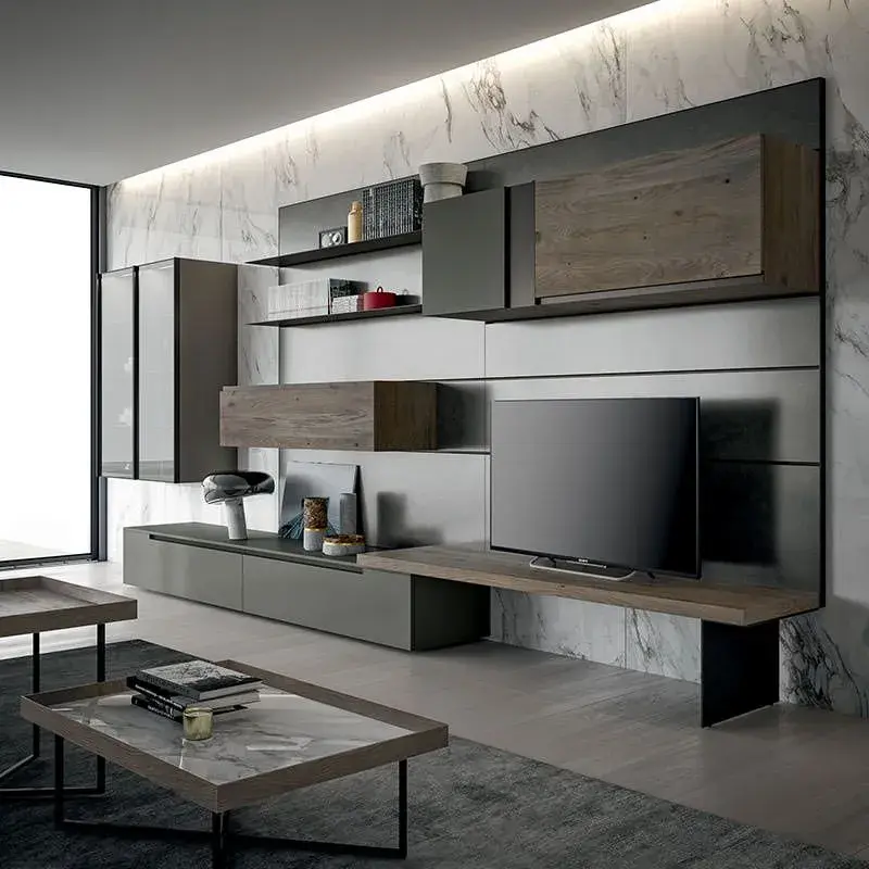 Parete attrezzata moderna Dall’Agnese Slim 08 – Dall’Agnese - foto 1