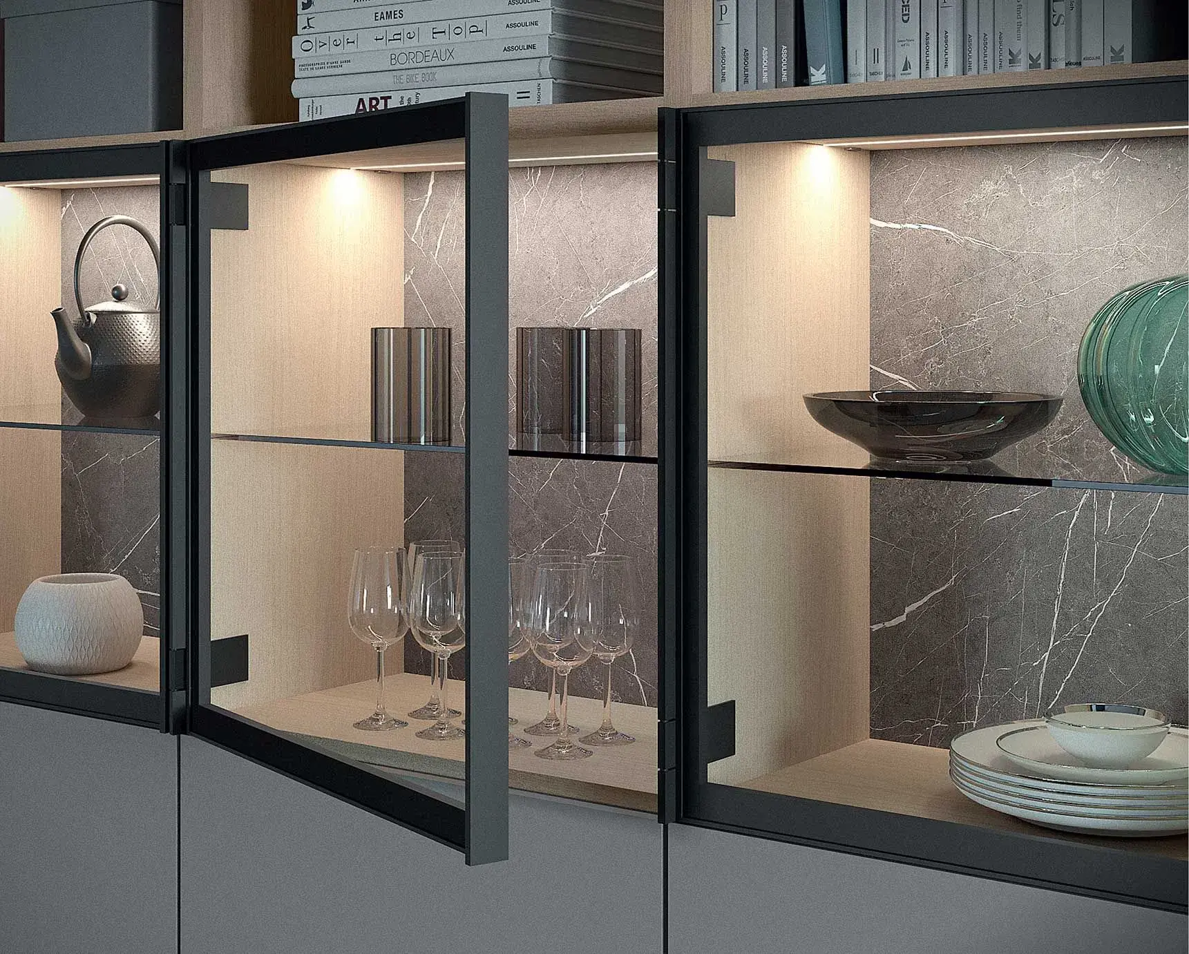 Parete attrezzata Astor 1 – Astor Mobili - foto 2