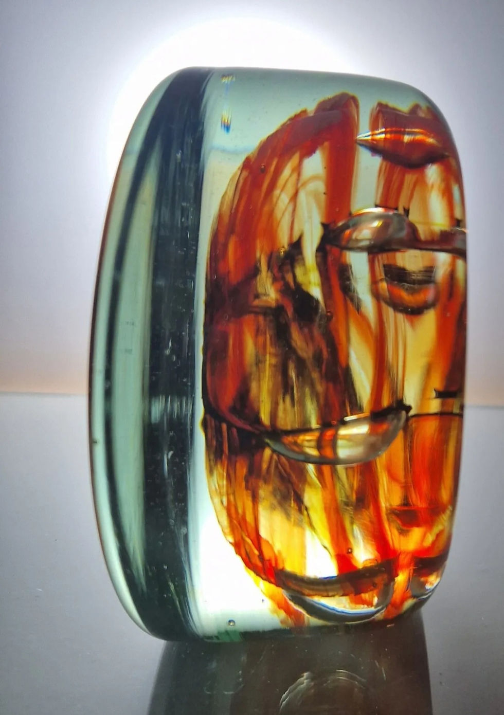 Thumbnail: decorative round paperweight