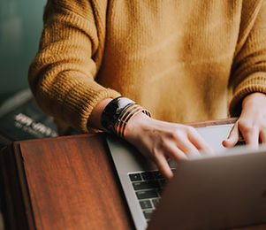 Woman Typing