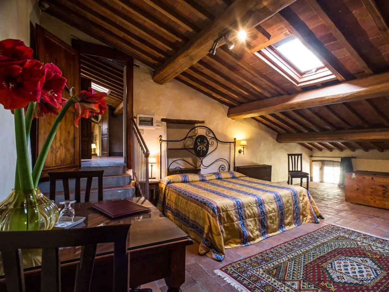Cooking in Chianti Bedroom