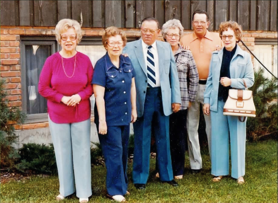 Alta Callahan Barton's children in 1980.