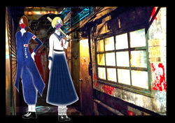 Magazine page illustration Yanki 1