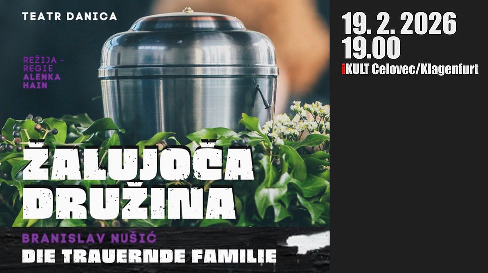 Žalujoča družina - Die trauernde Familie