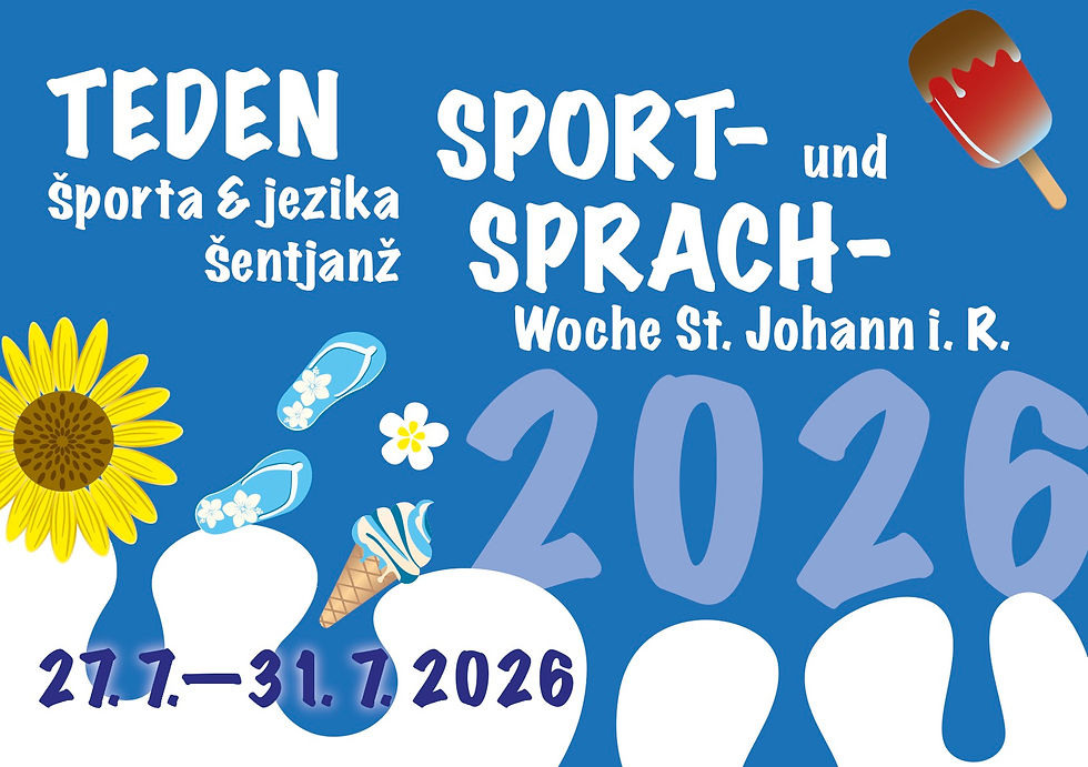 TEDEN ŠPORTA & JEZIKA : SPORT- & SPRACHWOCHE