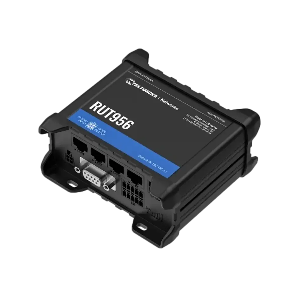 תמונה ממוזערת: נתב סלולרי תעשייתי RUT956 4G מבית TELTONIKA