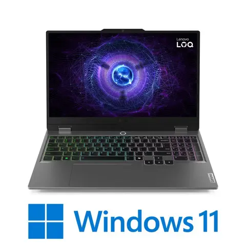 מחשב נייד גיימינג 15.6 אינץ Lenovo LOQ 15IRX9 83DV00C5IV