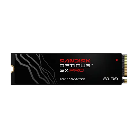 כונן SSD פנימי NVMe דגם Optimus GX PRO 8100 1TB מבית SanDisk