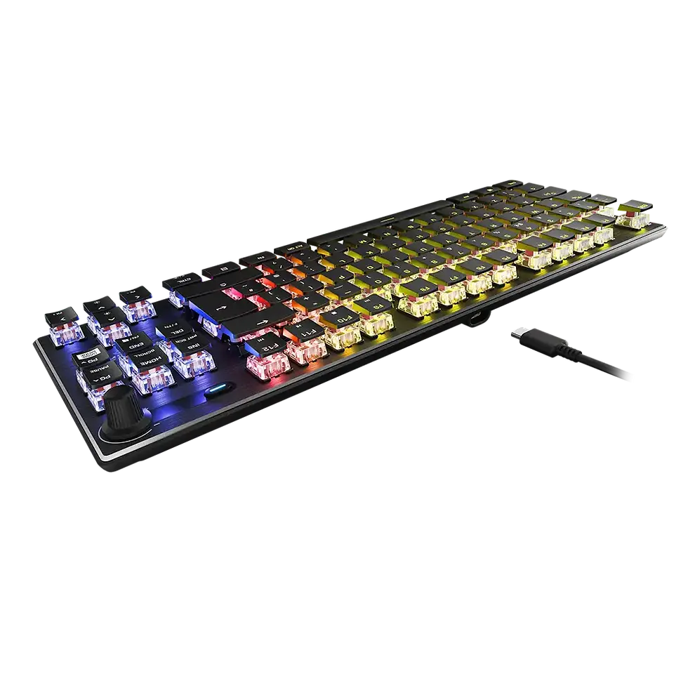 תמונה ממוזערת: מקלדת קצרה ROCCAT VULCA TKL AIMO RedS