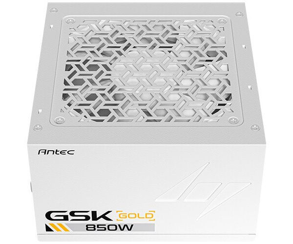 תמונה ממוזערת: ספק Antec GSK850 V2 WHITE 80 Plus Gold Modular ATX 3.1 PCIE 5.1