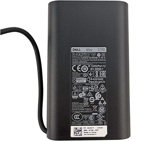 Dell 65W 19.5V 3.34A 7.4*5.0mm מטען מקורי למחשב נייד
