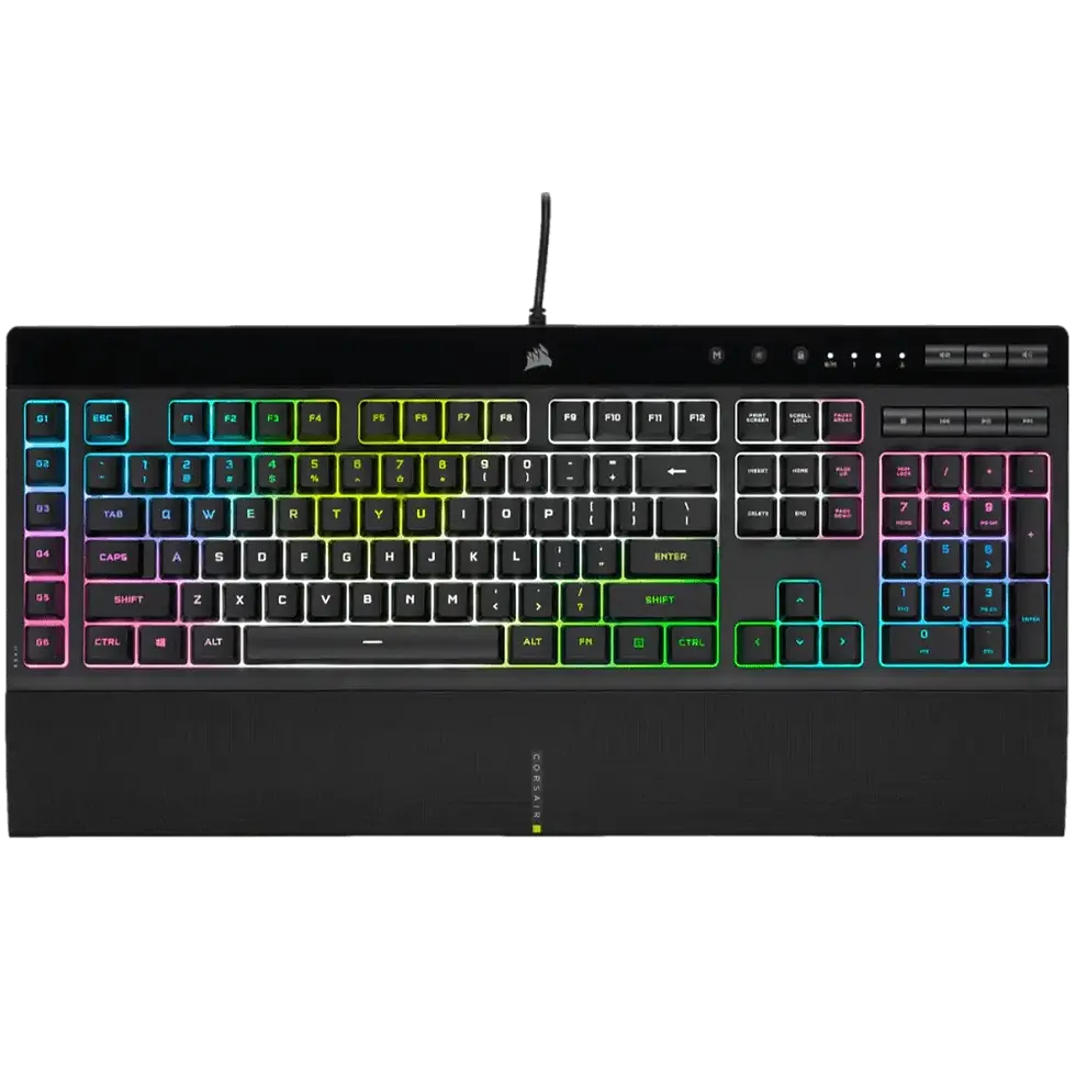 מקלדת גיימינג Corsair K55 RGB PRO XT