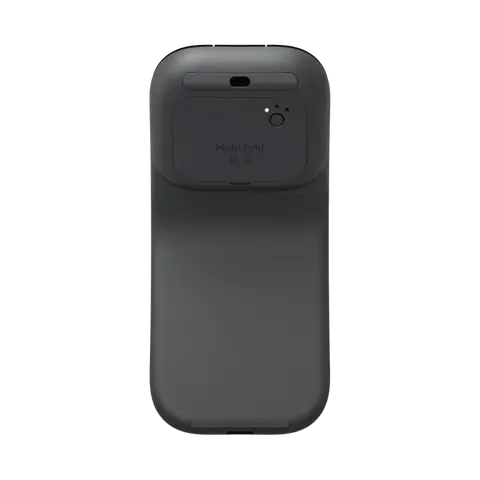 עכבר אלחוטי דגם Mobi Fold בצבע אפור כהה מבית Logitech