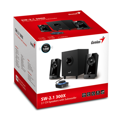 Genius SW-2.1 300X רמקולים עץ