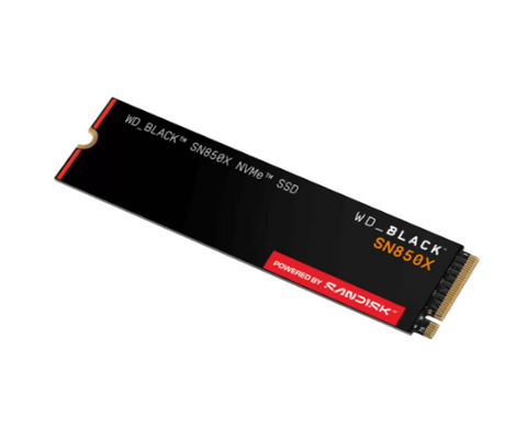 דיסק פנימי 2TB 7300MB/s Read PCIe 4.0X4 WD BLACK SN850X NVMe SSD