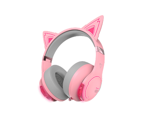 אוזניות גיימינג Edifier G5BT Cat Pink Wireless Gaming Headset BT