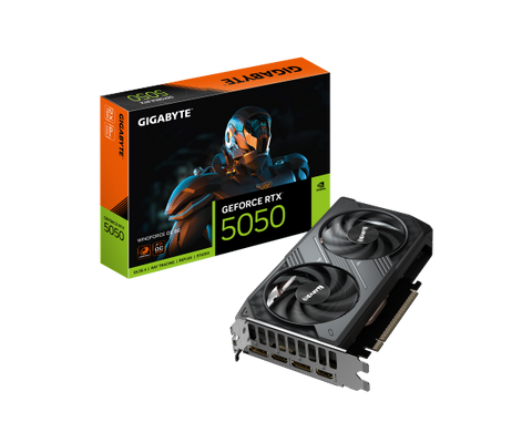 כרטיס מסך Gigabyte GeForce RTX 5050 WindForce OC 8GB 2xDP 2xHDMI