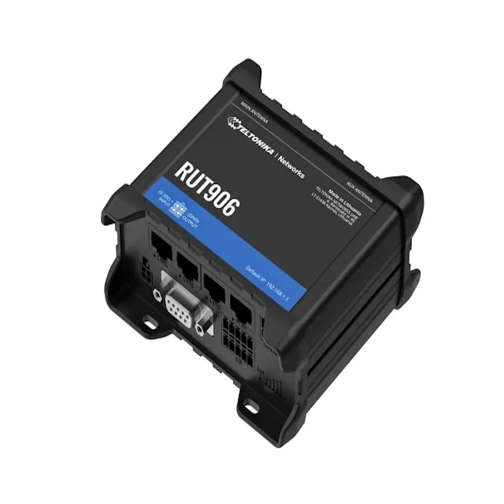 תמונה ממוזערת: נתב סלולרי תעשייתי RUT906 4G מבית TELTONIKA