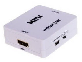 ממיר HDMI ל-3xRCA (וידאו+אודיו), תומך 1080P
