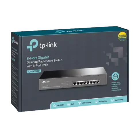 TL-SG1008 8-Port Gigabit Switch מבית TP-LINK