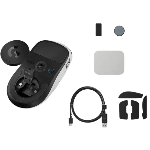עכבר גיימינג אלחוטי דגם PRO X2 SUPERSTRIKE מבית Logitech