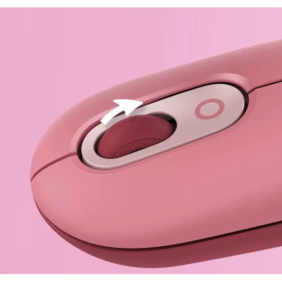 Thumbnail: עכבר אלחוטי בצבע אדום ורוד LOGITECH POP 2.4GHZ/BT