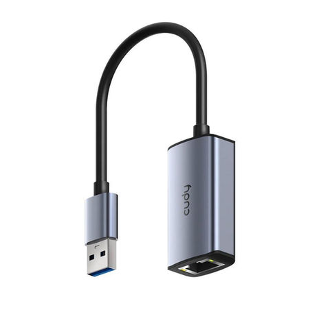 מתאם USB-A ל- RJ45 למחשב  10/100/1000 Mbps Ethernet Port  PC/Mac/iPad/iPhone/And