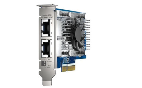 QNAP QXG-10G2T Dual-port BASET 10GbE network expansion card