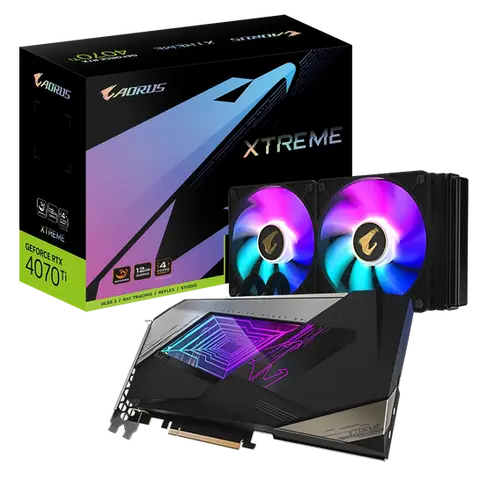 AORUS GeForce RTX™ 4070 Ti 12GB XTREME WATERFORCE
