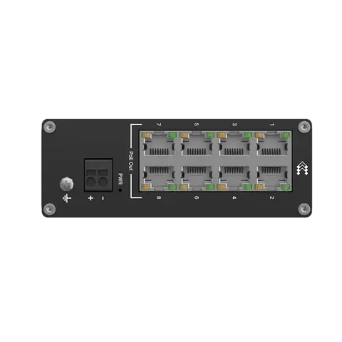 מתג תעשייתי TSW040 PoE מבית TELTONIKA