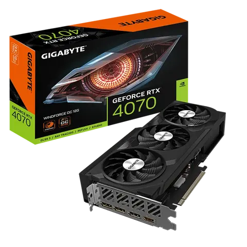 כרטיס מסך GeForce RTX™ 4070 WINDFORCE OC 12G