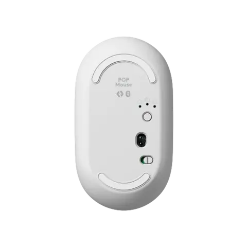 עכבר אלחוטי בצבע אוף-ווייט LOGITECH POP EMOJI