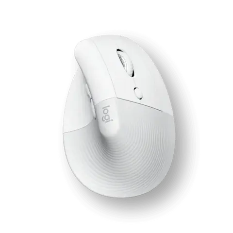 עכבר אלחוטי ארגונומי-LOGITECH LIFT FOR MAC – OFF WHITE