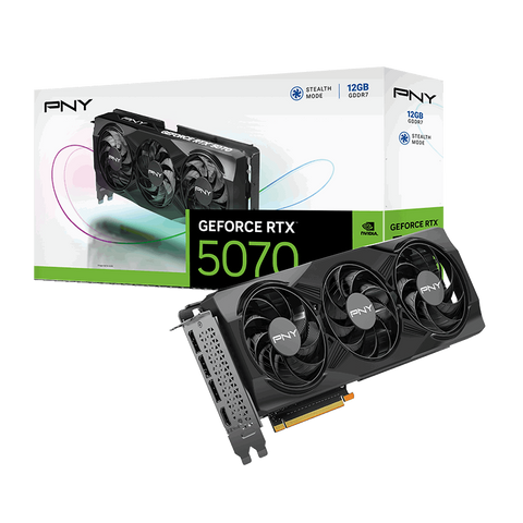 GeForce RTX™ 5070 12GB Overclocked Triple Fan GPU