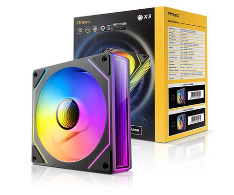 מאווררים למארז ANTEC Vision 120 ARGB PWM FANS BLACK 3PK