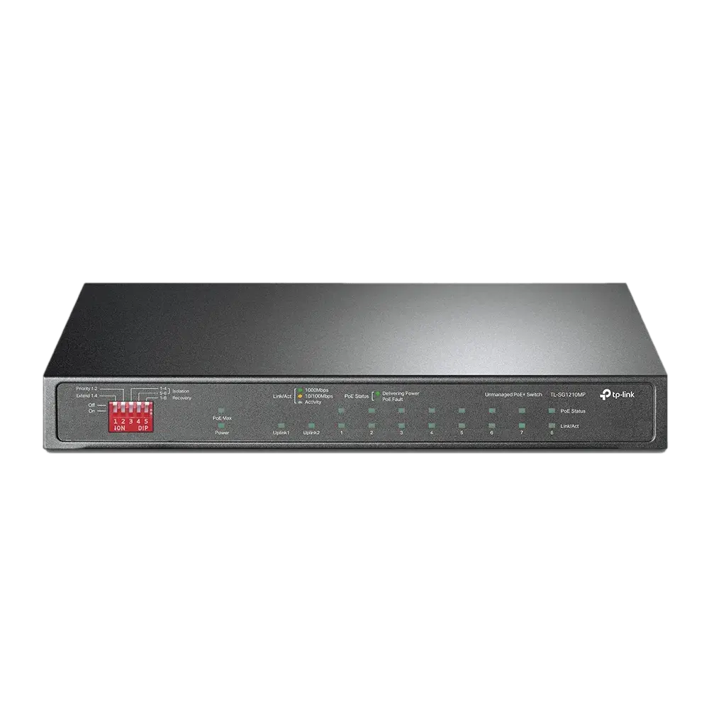 SG1210MP 10-Port Gigabit Switch מבית TP-LINK