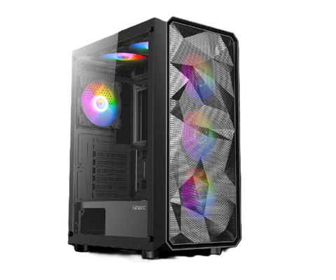 מחשב AX83 ARGB 700W H610M I5-12400F 8GB 500GB NVMe RTX3050