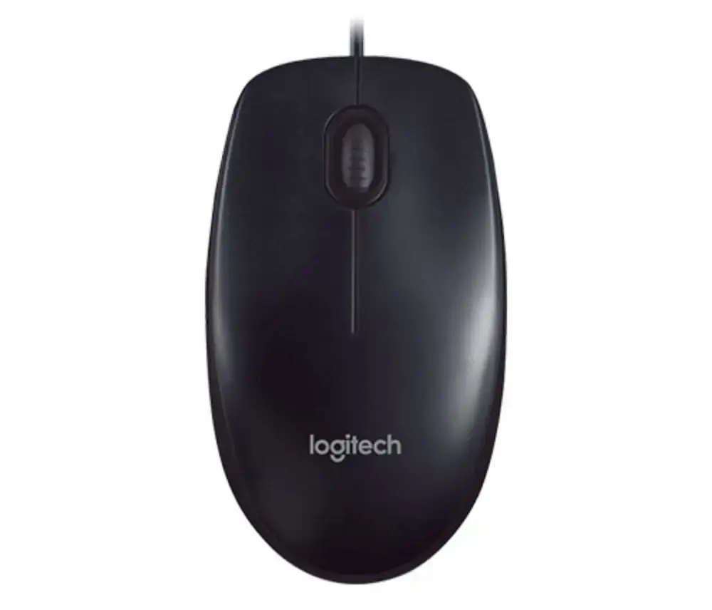 עכבר חוטי Logitech M90 - שחור