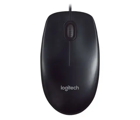 עכבר חוטי Logitech M90 - שחור