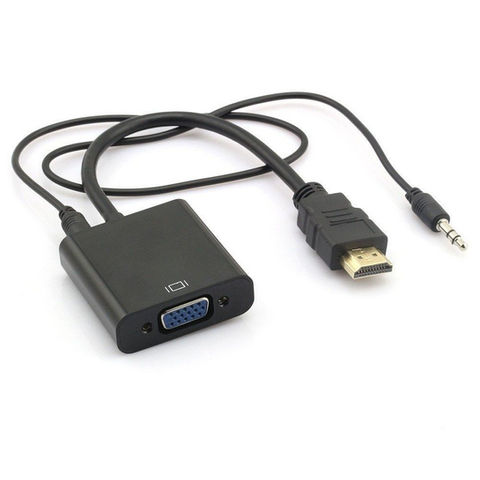 HDMI To VGA With Audio Output Adapter