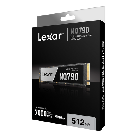 Lexar SSD LNQ-790 512GB M.2 NVMe High Speed PCIe Gen 4X4