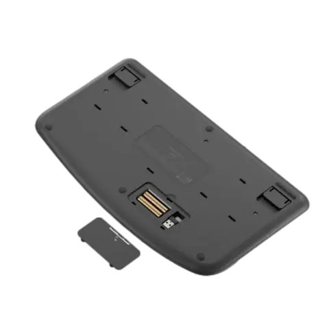 מקלדת ארגונומית אלחוטית Logitech WAVE KEYS-בצבע שחור