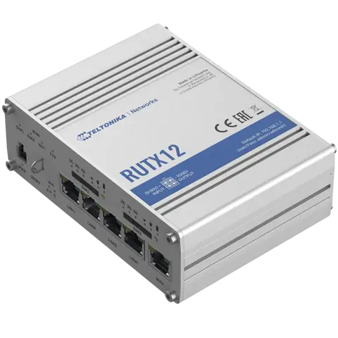 נתב סלולרי תעשייתי RUTX12 מבית TELTONIKA