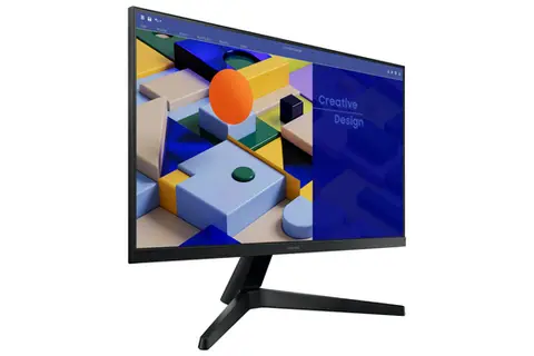 Samsung מסך "27 עסקי שטוח עם שוליים דקים רמקולים ופאנל IPS F27T450FZR