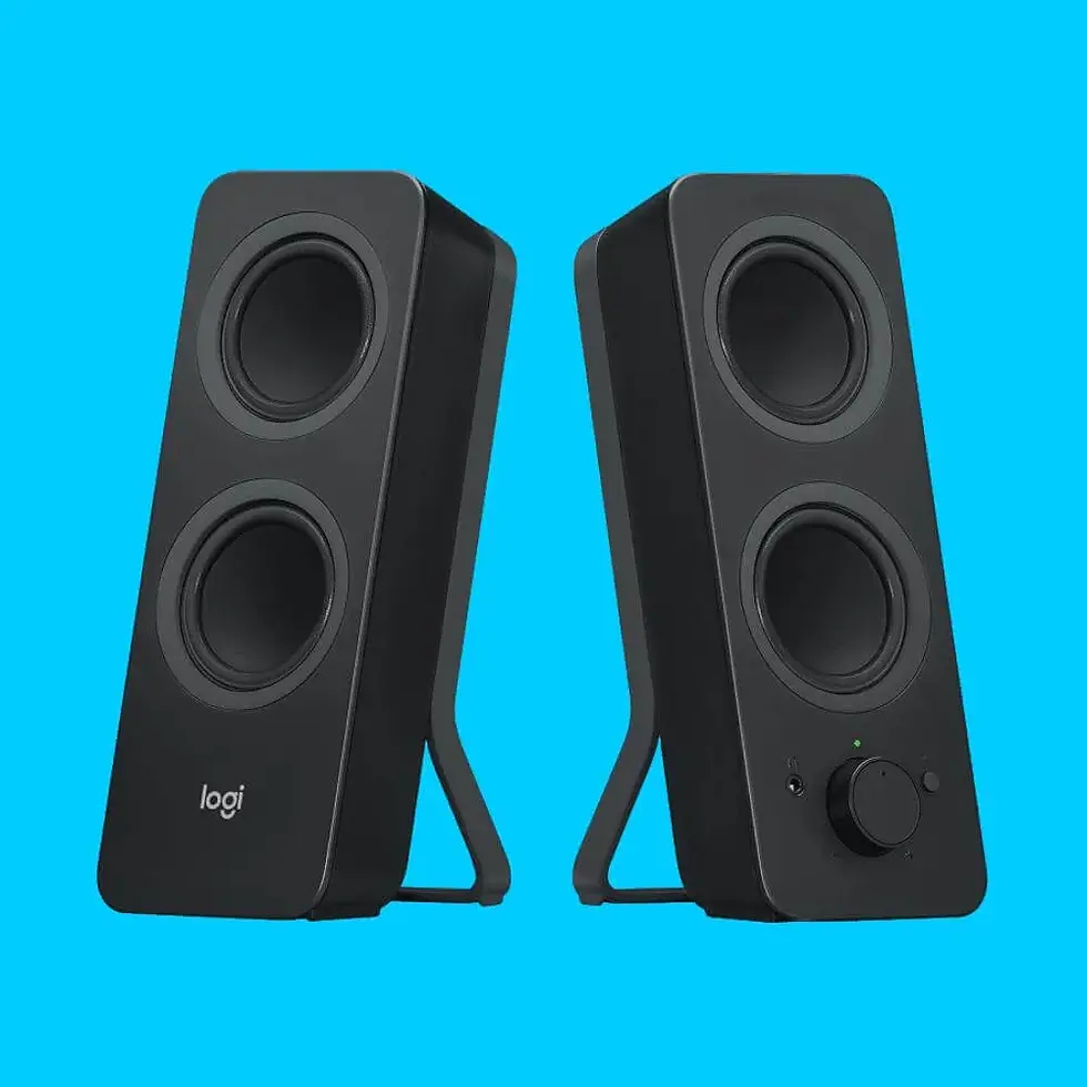 תמונה ממוזערת: רמקולי סטריאו בלוטוס Z207 למחשב מבית Logitech שחור