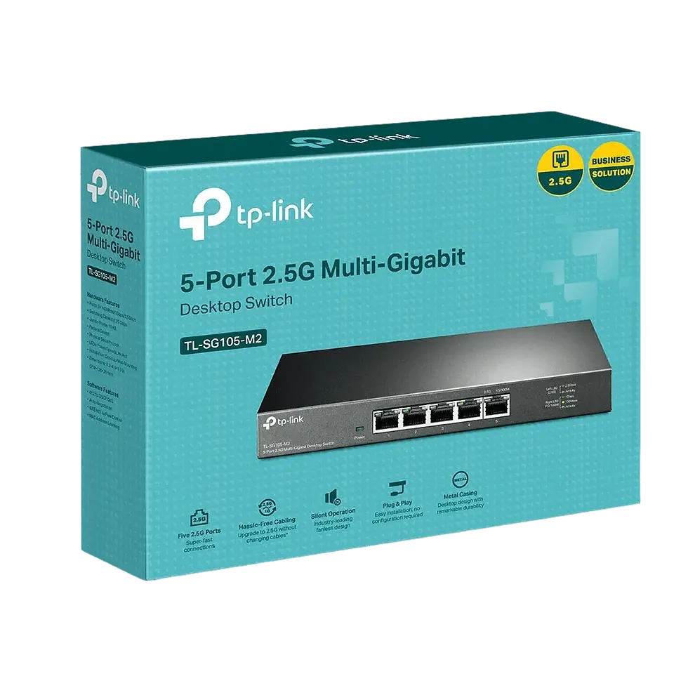 Thumbnail: SG105-M2 5-Port 2.5G Switch מבית TP-LINK