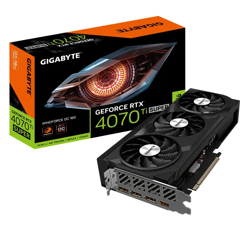 GeForce RTX™ 4070 Ti SUPER WINDFORCE OC 16G