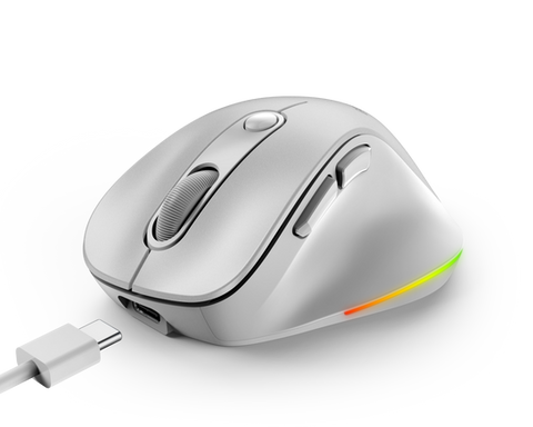 עכבר אלחוטי נטען  Genius Ergo 9000S PRO BT+WIFI