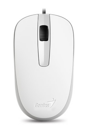 עכבר אופטי חוטי לבן USB 1000DP DX-120